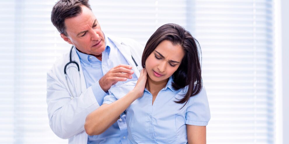Diagnóstico de dolor de cuello. 